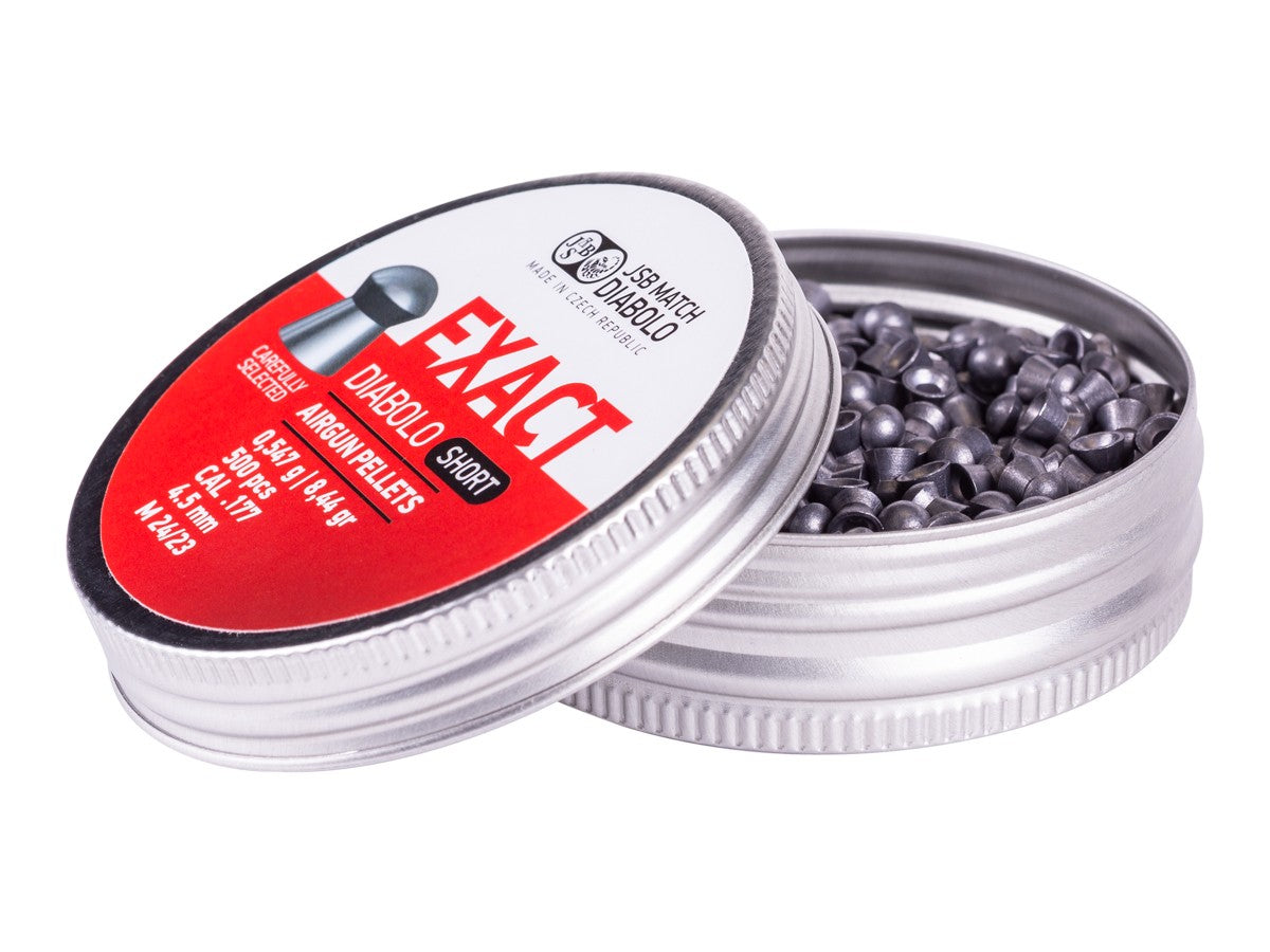 JSB Match Diabolo Exact Short .177 Cal, 8.44 Grains, Domed, 500ct — image 2