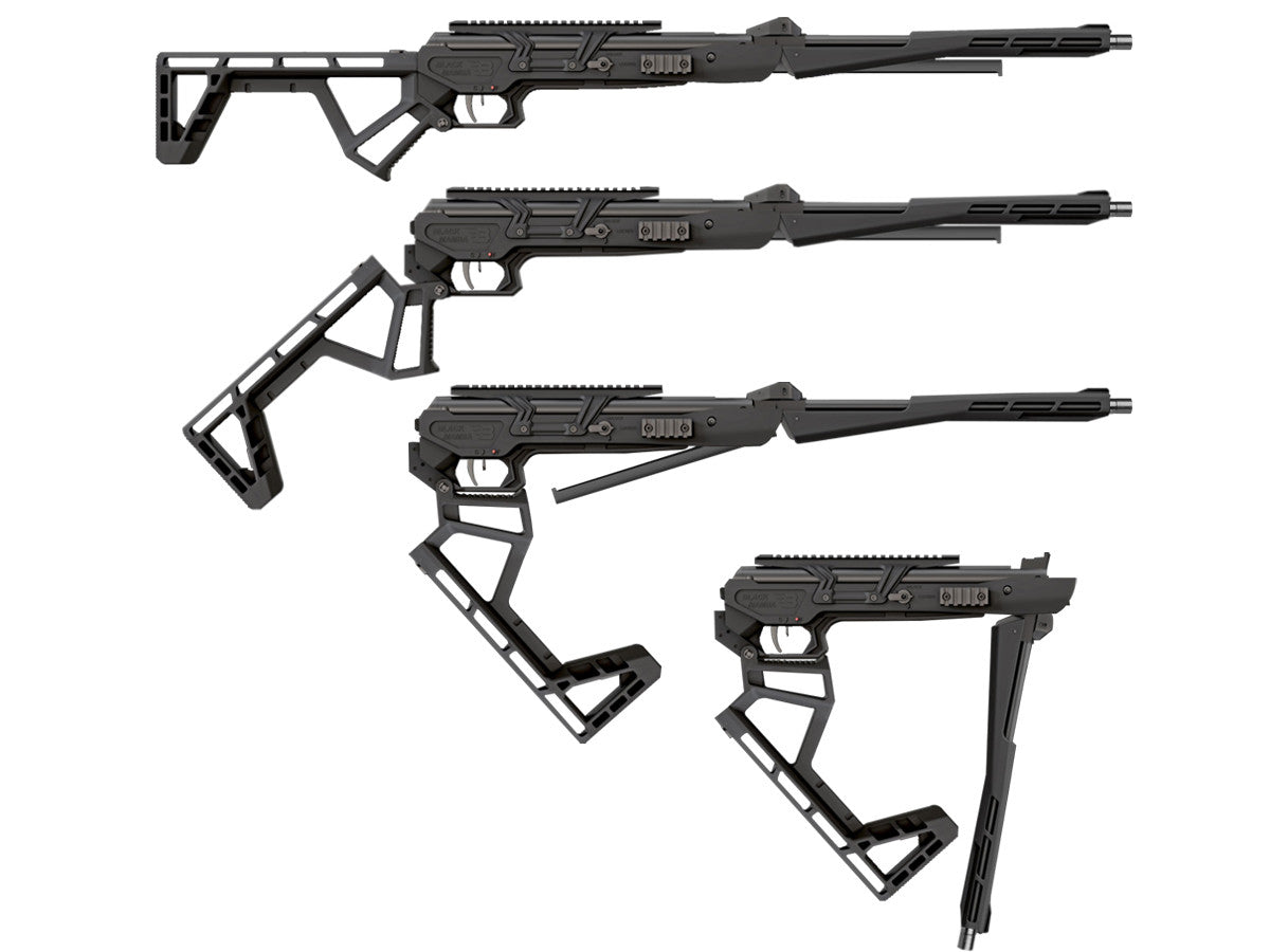 Black Bunker BM8 Breakbarrel Air Rifle, Black, .22cal - Caliber 0.22 - FPS 1000