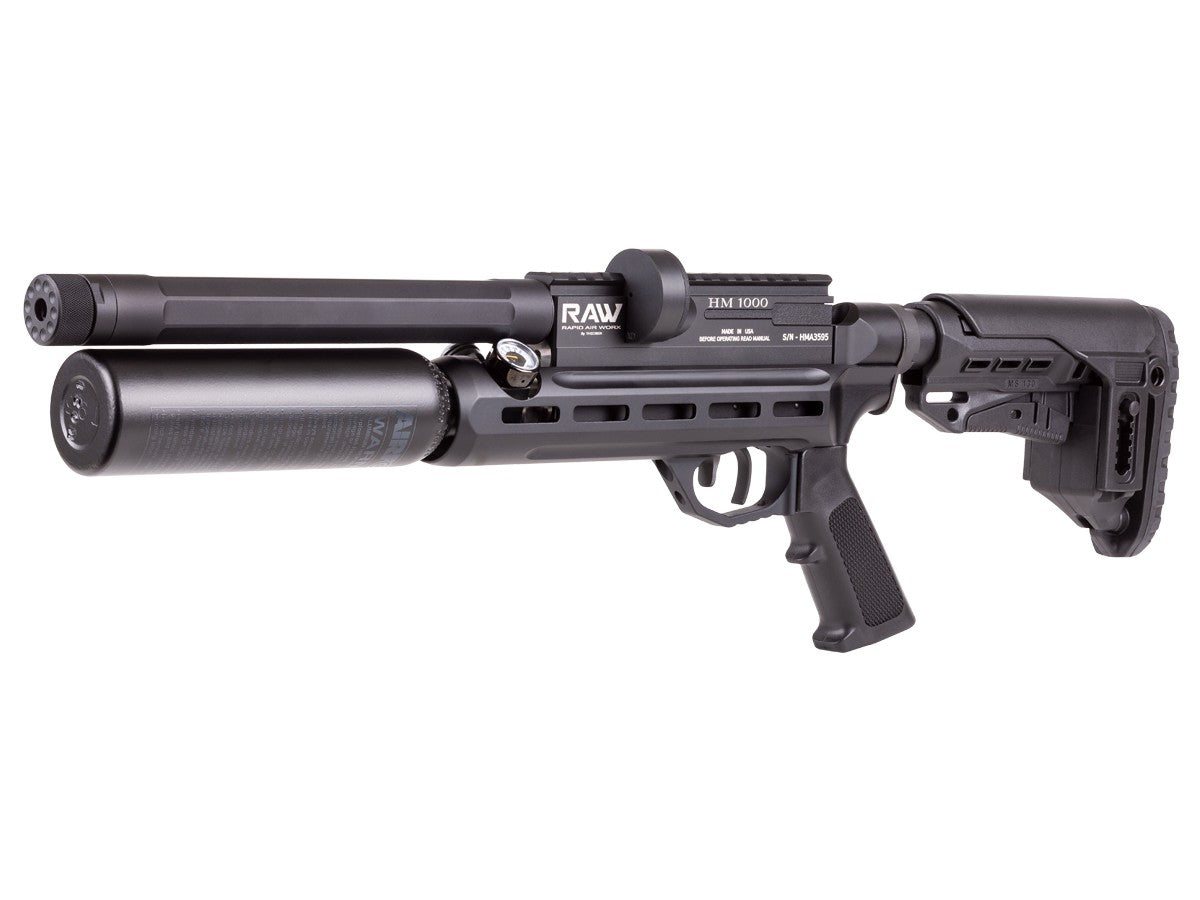 RAW MicroHunter Rifle .22 cal , RH Action, Compact Combo - Caliber 0.22 - FPS 818