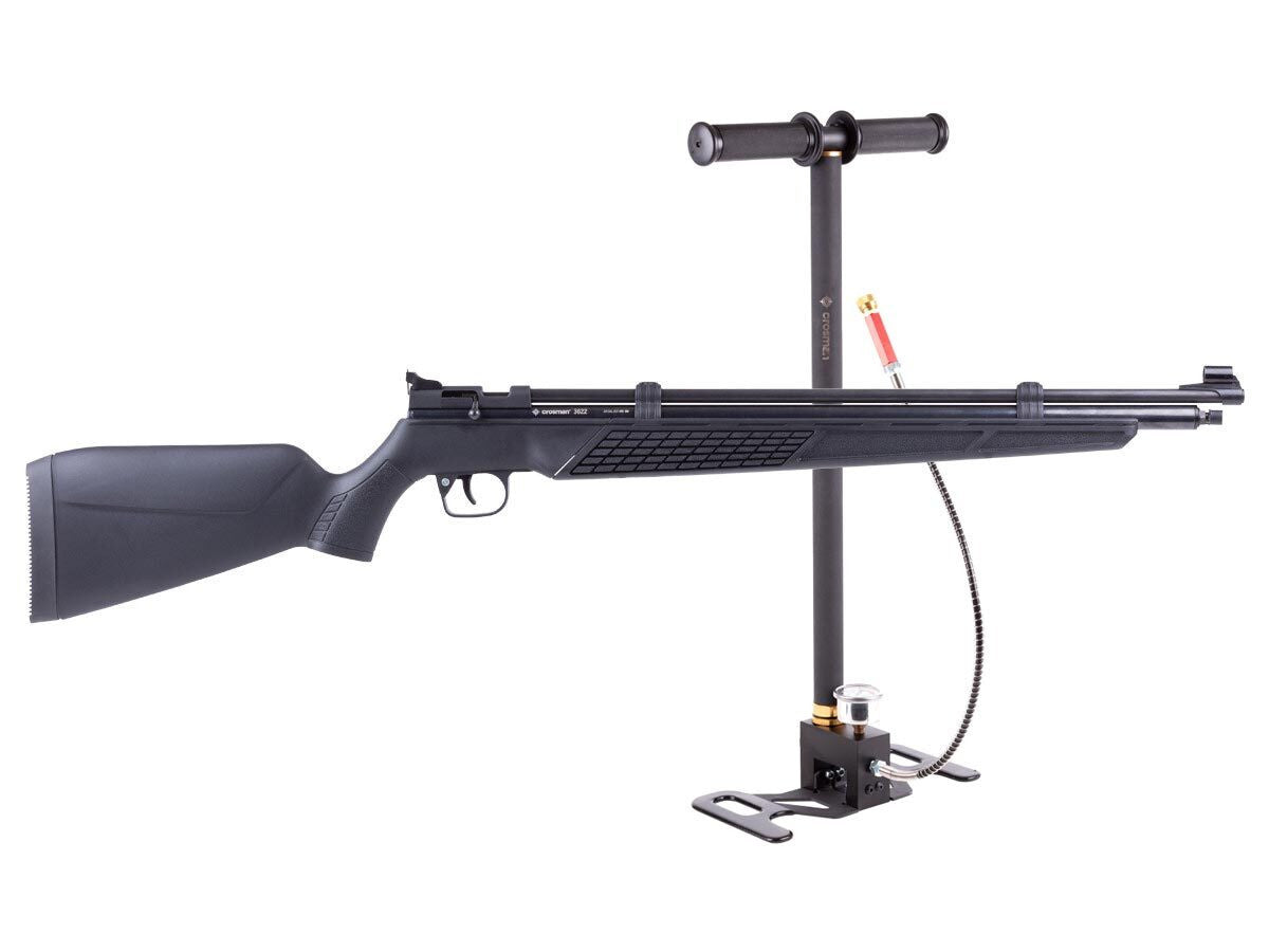 Crosman 3622 PCP Air Rifle Kit with Air Venturi G9 Hand Pump, .22 caliber - Caliber 0.22 - FPS 700