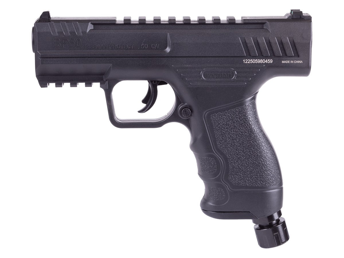 Beeman BP50 .50 Caliber Projectile Launcher CO2 Pistol - Caliber 0.50 - FPS 385