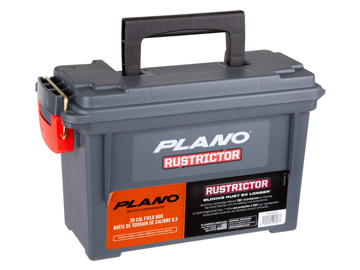 Plano Rustrictor Field/Ammo Box, Gray, Small
