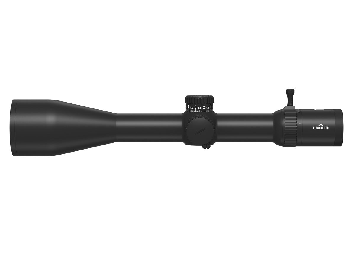 Falcon Optical Systems T50i 5-50x60i ED SFP Riflescope, 1/8 MOA, 34mm