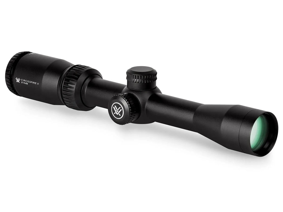 Vortex Crossfire II 2-7x32 SFP Rimfire Riflescope, V-Plex MOA, 1/4 MOA, 1"