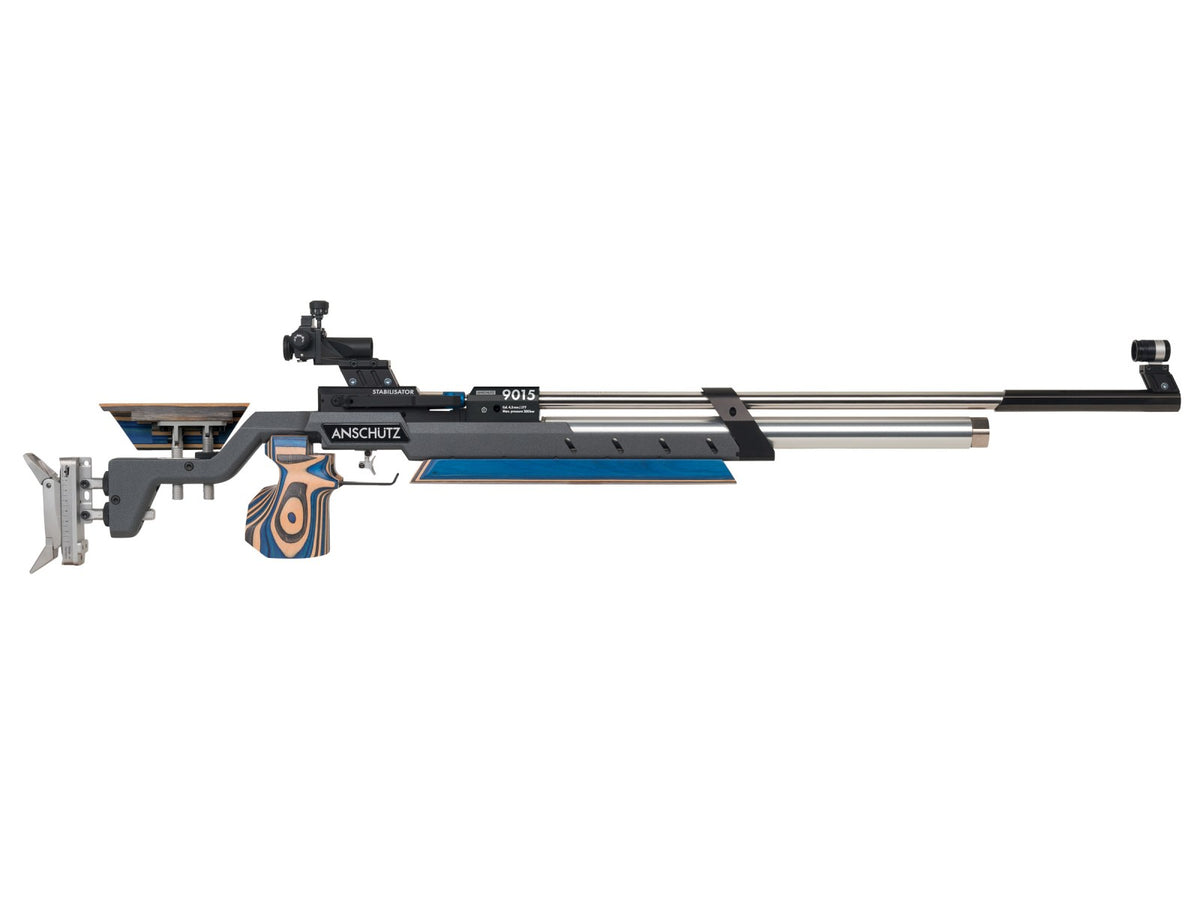 Anschutz 9015 Air Rifle Aluminum/Blue - Caliber 0.177 - FPS 560