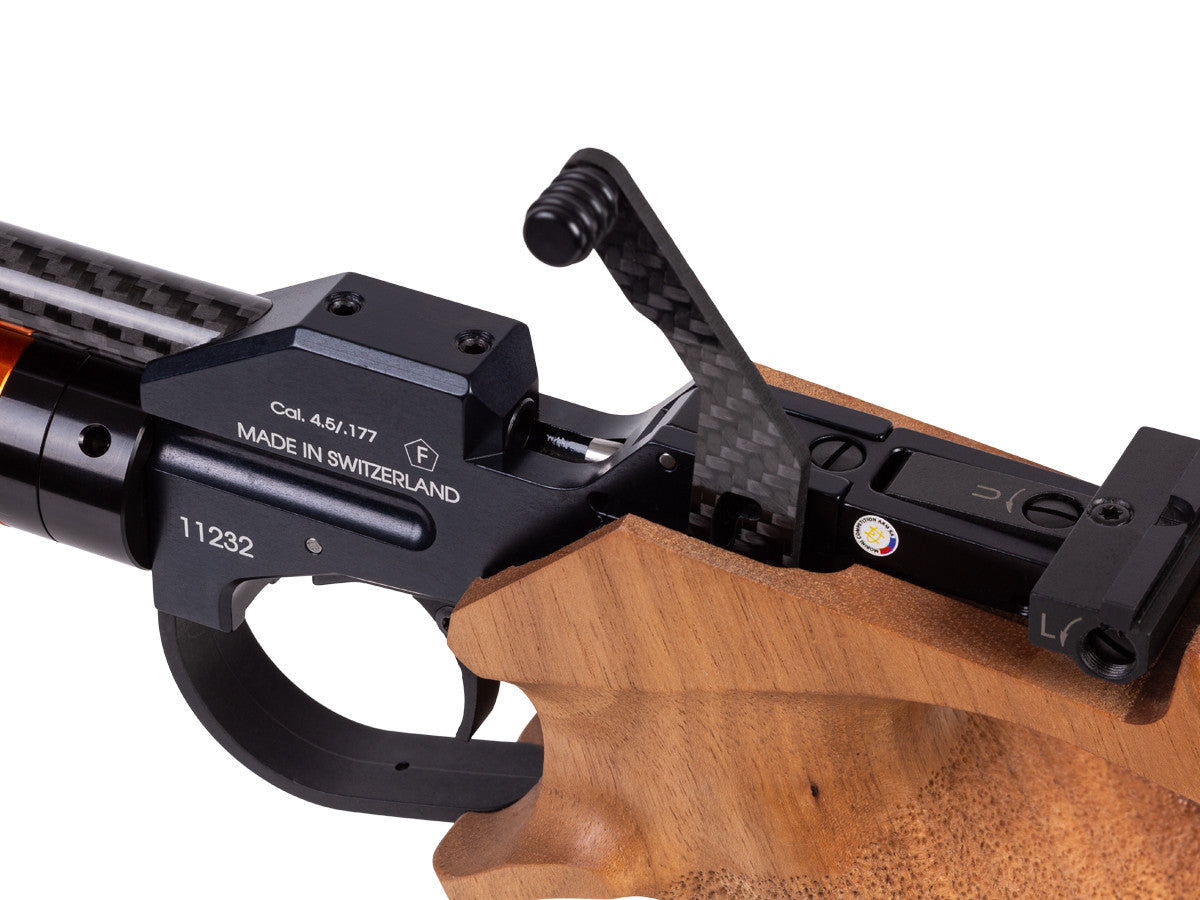 Morini CM 200EI pistol, smallRH grip, electronic trigger - Caliber 0.177 - FPS 492