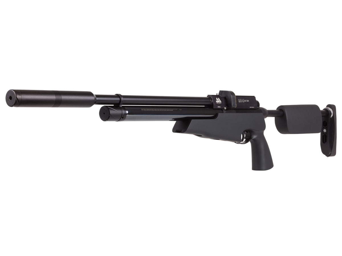 Air Arms S510 XS TDR Tactical, Regulated, Black Soft Touch - Caliber 0.177 - FPS 1035