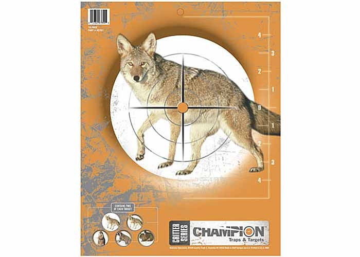 Champion Critter Series Targets, 11x14 - 10pk