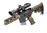 Leapers UTG 4-16x44 AO Accushot SWAT Rifle Scope, EZ-TAP, Illuminated Mil-Dot Reticle, 1/4 MOA, 30mm Tube, Lever-Lock Weaver Rings
