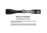 Leapers UTG 4-16x44 AO Accushot SWAT Rifle Scope, EZ-TAP, Illuminated Mil-Dot Reticle, 1/4 MOA, 30mm Tube, Lever-Lock Weaver Rings
