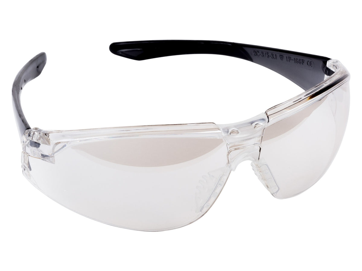 TSD Airsoft Anti Fog Safety Glasses, Clear Lens, Black