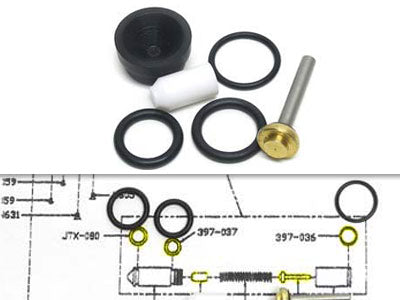 Benjamin & Sheridan Repair Kit, Fits Some Post-1995 Multi-Pumps w/Cartridge Valve