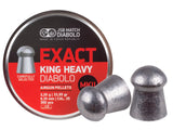 JSB Match Diabolo Exact King MKII Heavy .25 Cal, 33.95 Grains, Domed, 300ct - Caliber 0.25