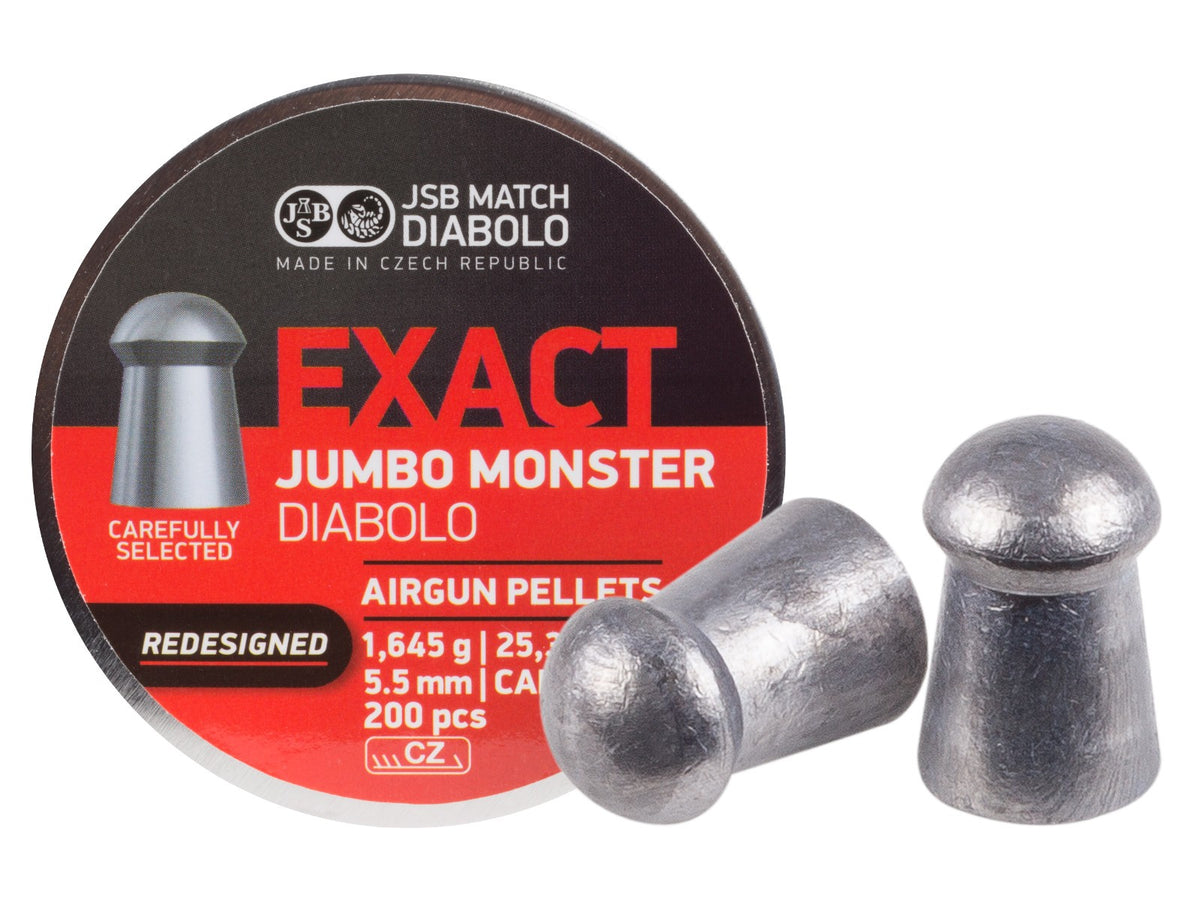 JSB Redesigned Monster Pellets .22 200 ct. - Caliber 0.22