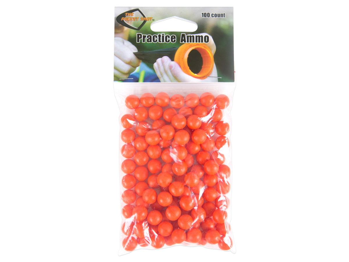 Pocket Shot Practice Ammo 100 ct. - Caliber 