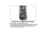 Leapers UTG 3-9x40AO True Hunter Rifle Scope, EZ-TAP, Illuminated Mil-Dot Reticle, 1/4 MOA, 1" Tube, High 3/8" Rings