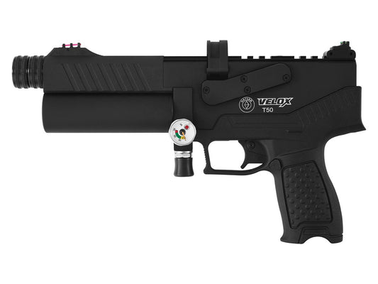 Hatsan T50 Velox Rubber Ball PCP Air Pistol, .50 Caliber - FPS 450 — image 1