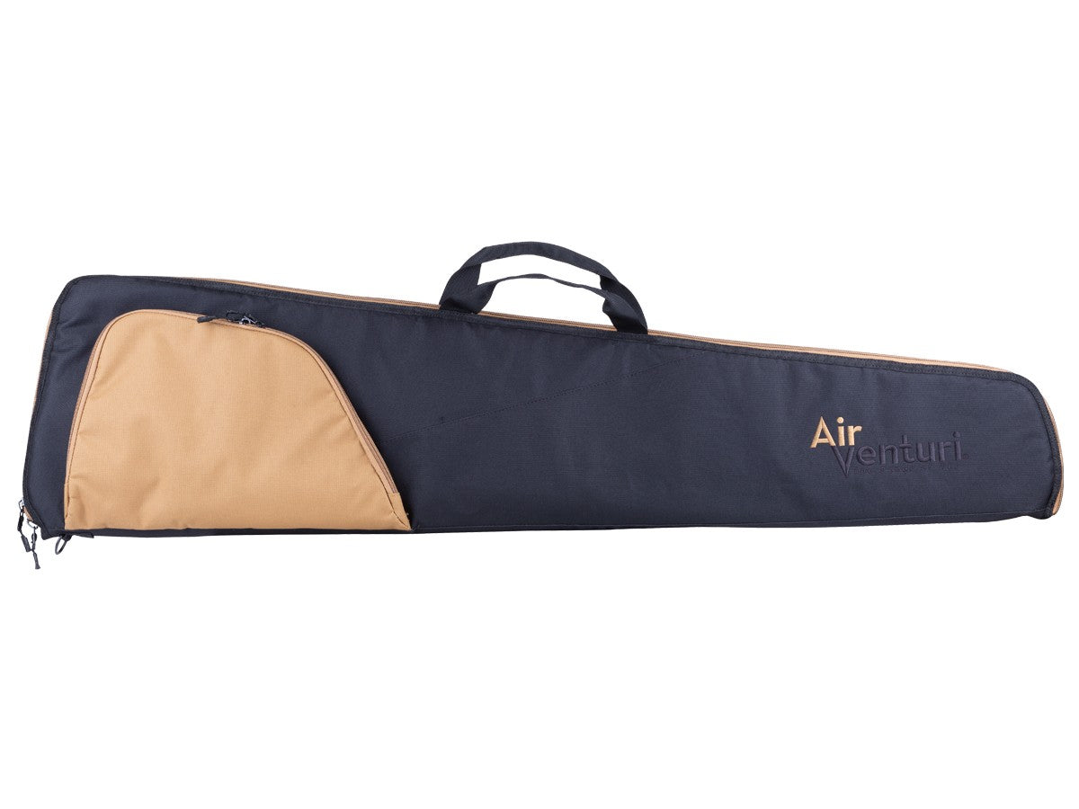 Air Venturi Rifle Bag w/ Zippered Pocket, Black/Tan — image 1