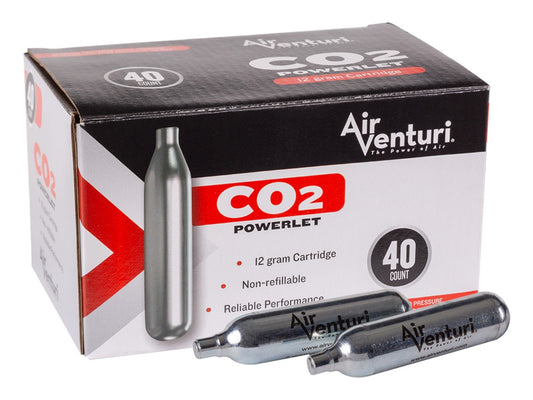 Air Venturi 12-Gram CO2 Cartridges, 40ct — image 1
