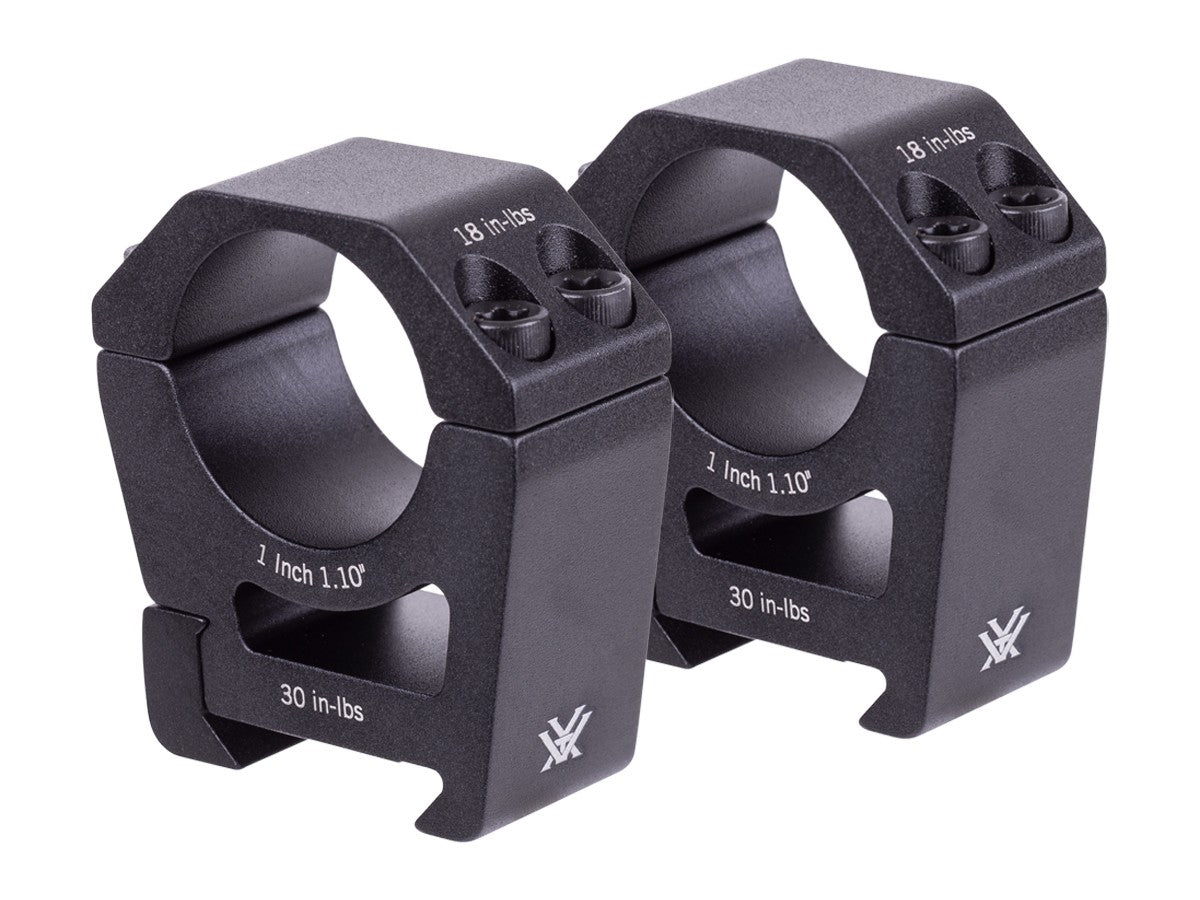 Vortex Sport Riflescope 1" Rings, High, Weaver/Picatinny — image 1