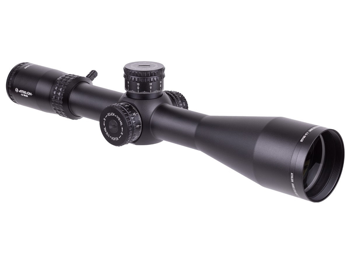 Athlon Optics 4.5-30x56 Ares ETR Gen2 UHD, APRS12 FFP IR MIL Reticle, .1 MIL, 34mm Tube — image 1