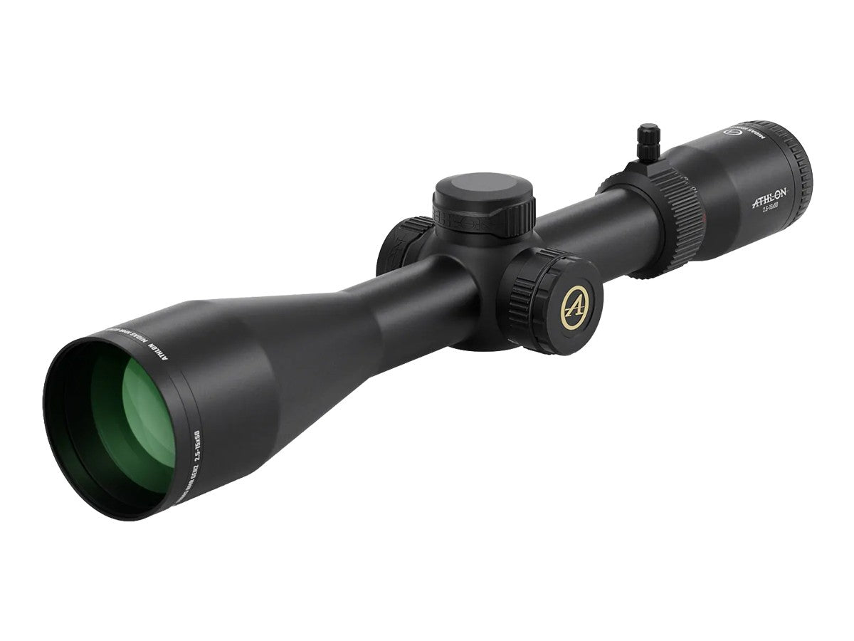 Athlon Optics 2.5-15x50 Midas HMR Gen2, BDC 600A SFP IR MOA Reticle, 1/4 MOA, 30mm Tube — image 1