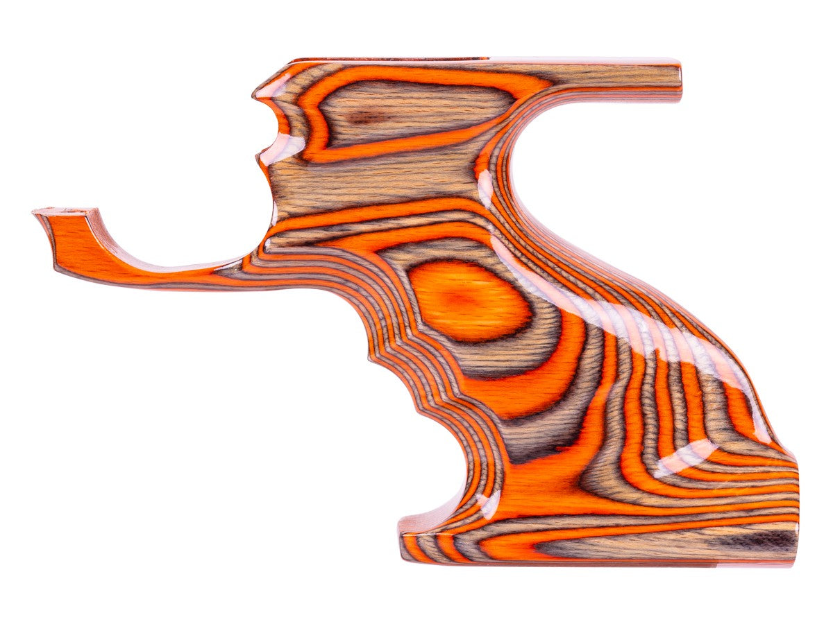 Reximex Grip for RPA Air Pistol, Orange Laminate — image 1