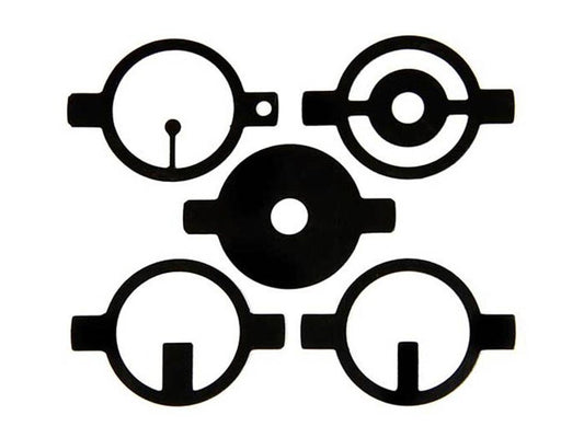 Front Sight Inserts, Fits Weihrauch & Beeman HW Air Rifles, .575" OD — image 1