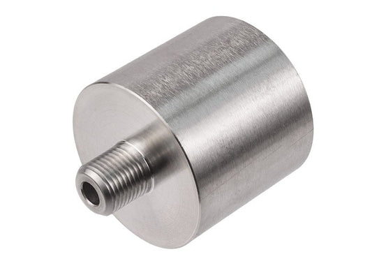 Air Venturi Female DIN Adapter, 1/8" Male BSPP Threads, Stainless Steel — image 1