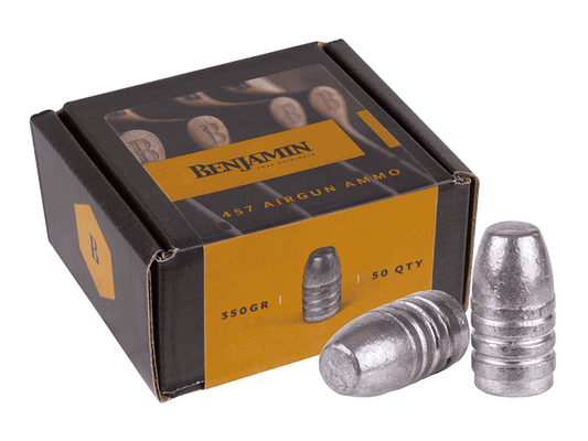Benjamin .457 Slugs, 350 Grains, Flat Nose, 50ct — image 1