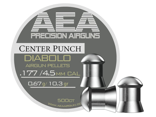 AEA Precision Center Punch Diabolo .177 Cal, 10.3gr, 500ct — image 1
