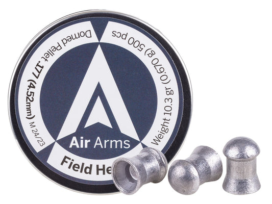 Air Arms Field Heavy .177 Cal, 4.52mm, 10.34 Grains, Domed, 500ct — image 1