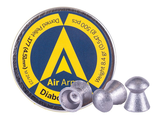Air Arms Diabolo Field .177 Cal, 4.51mm, 8.44 Grains, Domed, 500ct — image 1