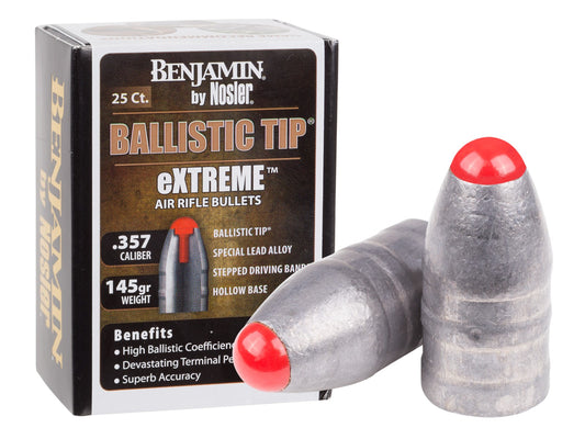Benjamin Nosler Ballistic Tip eXTREME .357 Cal., 145gr, 25ct — image 1