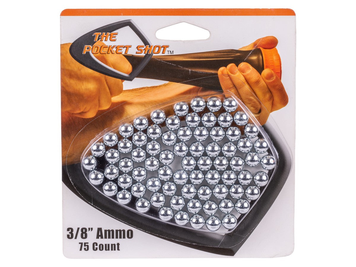 Pocket Shot 3/8" Steel Ammo, 75ct — image 1