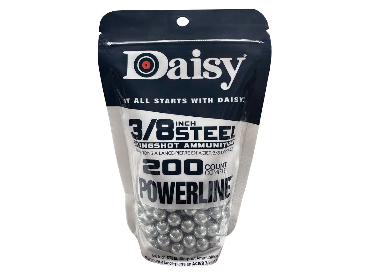 Daisy 3/8" Steel Slingshot Ammunition, 200ct, .62 Caliber — image 1