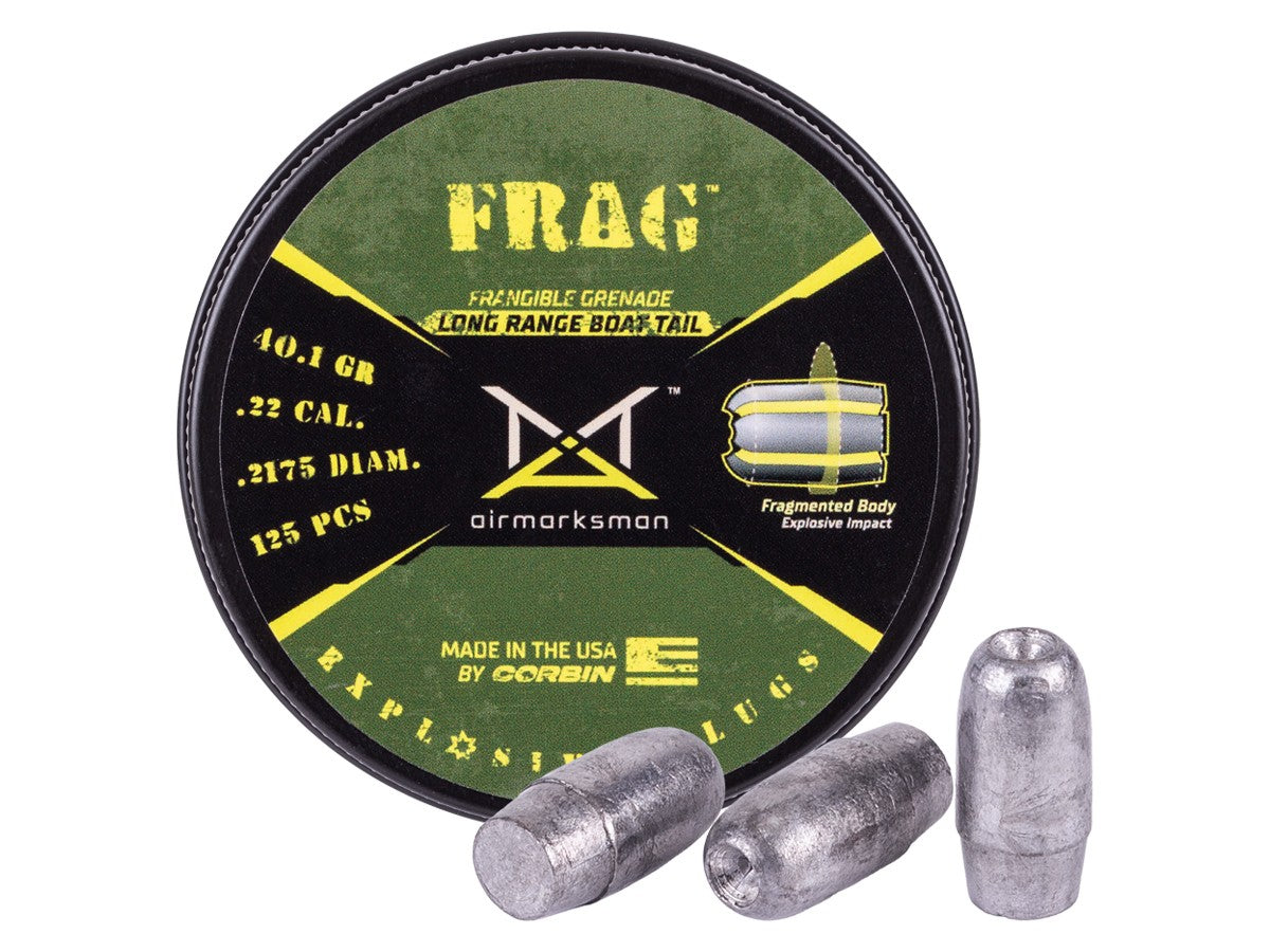 AirMarksman Frag Boat Tail Hollowpoint Slug .217 Cal, 40.1gr, 125ct, .22 Caliber — image 1