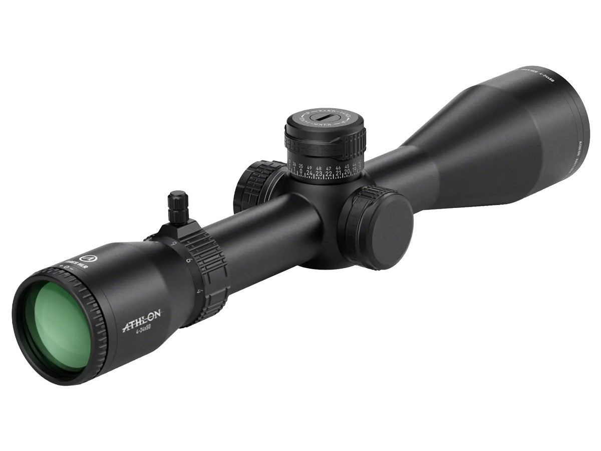 Athlon Optics 4-24x50 Ares HLR Rifle Scope, AHMC1 Fiber Dot MOA SFP IR, 1/4 MOA, 30mm Tube — image 2