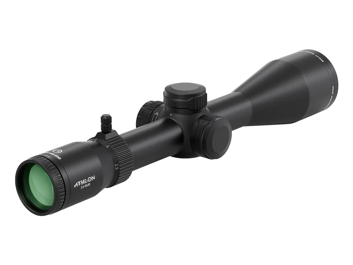 Athlon Optics 2.5-15x50 Midas HMR Gen2, AHMC1 SFP IR MOA Reticle, 1/4 MOA, 30mm Tube — image 2