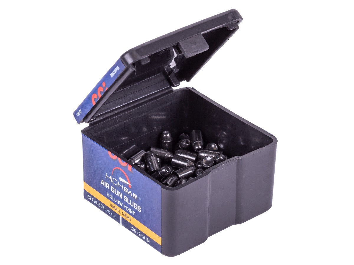 CCI High Bar Air Gun Slugs, .22 Cal, 35gr, Hollow Point, 100ct — image 2