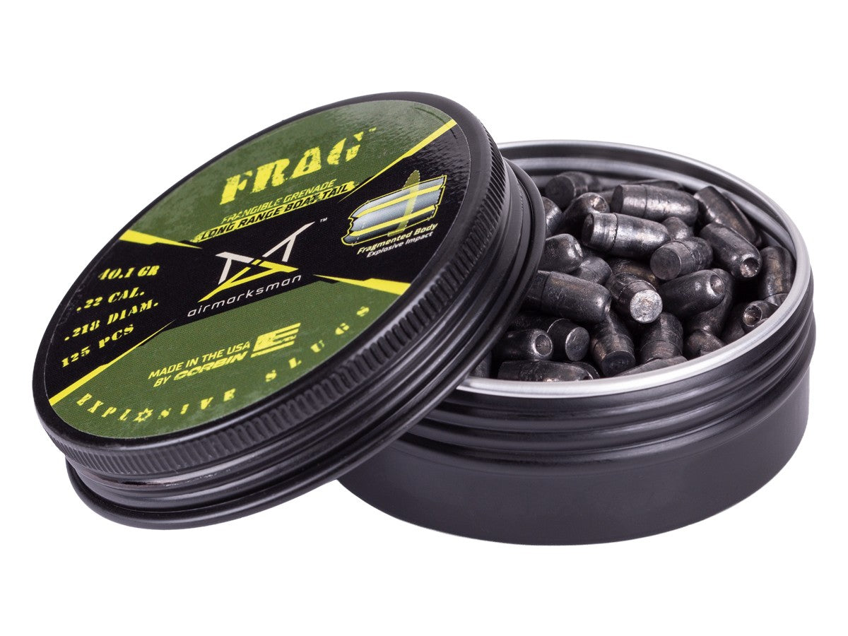 AirMarksman Frag Boat Tail Hollowpoint Slug .218 Cal, 40.1gr, 125ct, .22 Caliber — image 2