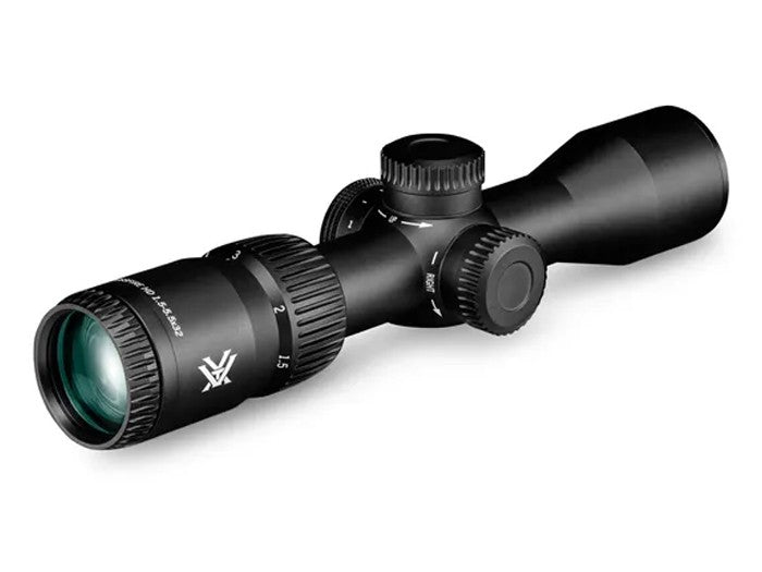Vortex Crossfire HD 1.5-5.5x32 Scout SFP Riflescope, Illuminated Dead-Hold 2A BDC, 1/4 MOA, 1" — image 3