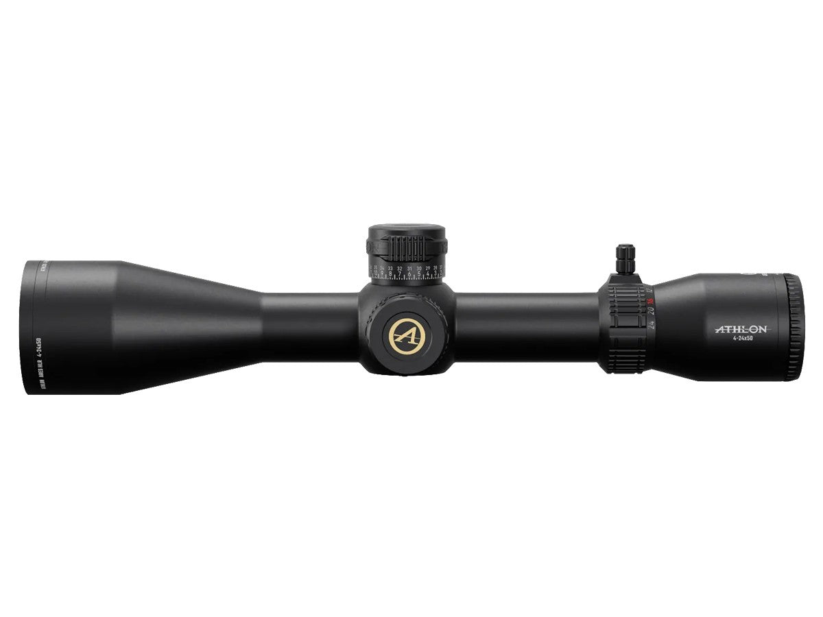 Athlon Optics 4-24x50 Ares HLR Rifle Scope, AHMC1 Fiber Dot MOA SFP IR, 1/4 MOA, 30mm Tube — image 3