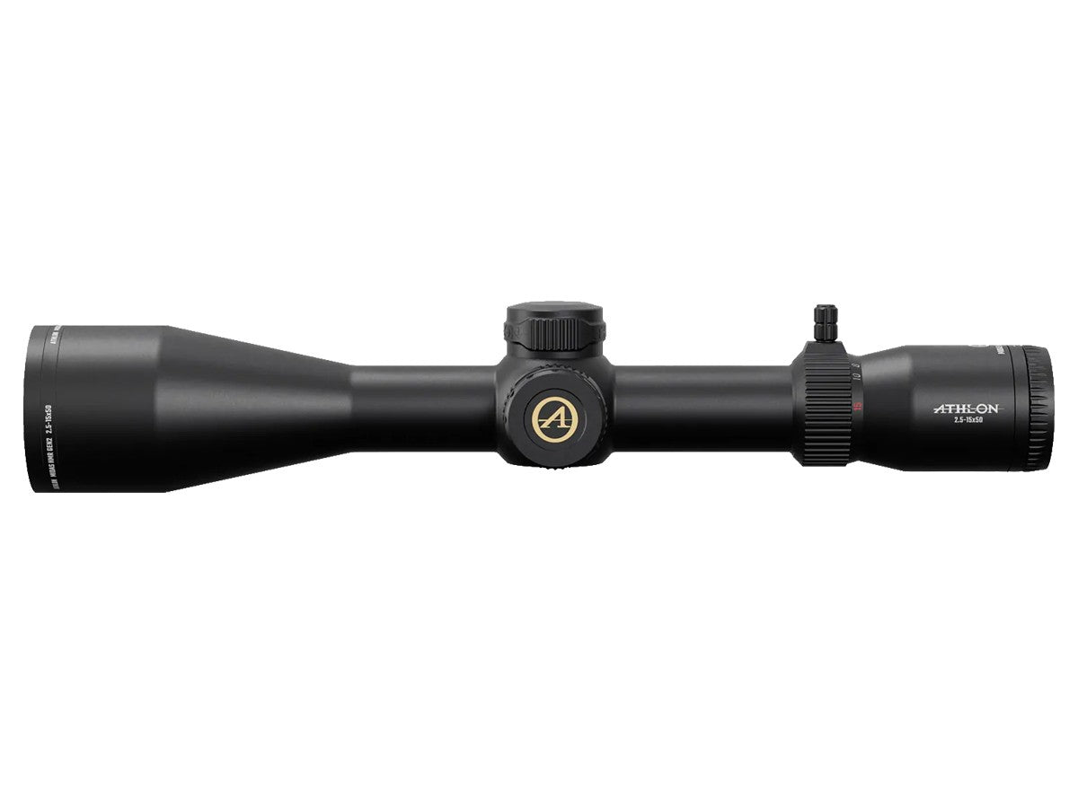 Athlon Optics 2.5-15x50 Midas HMR Gen2, AHMC1 SFP IR MOA Reticle, 1/4 MOA, 30mm Tube — image 3