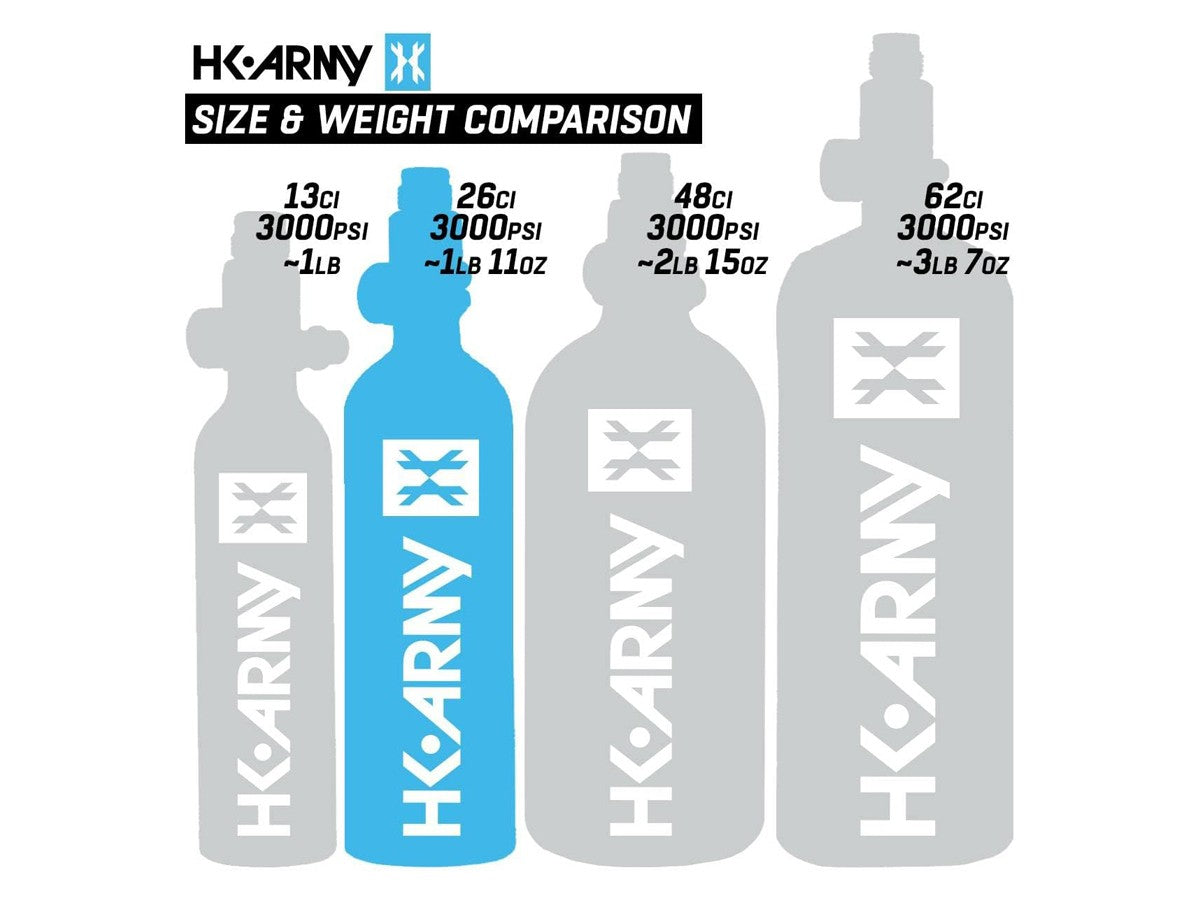 HK Army 3000 PSI 13ci HPA Tank — image 4