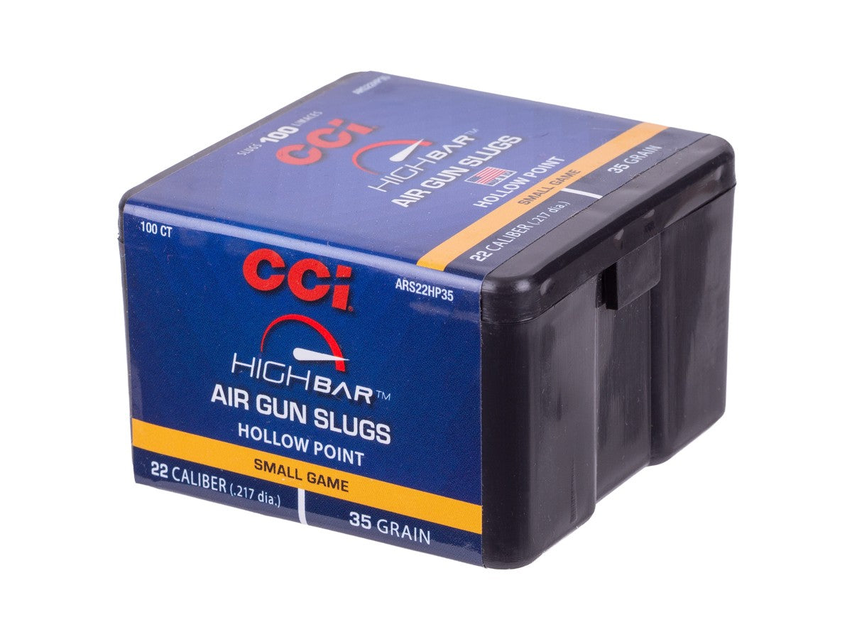 CCI High Bar Air Gun Slugs, .22 Cal, 35gr, Hollow Point, 100ct — image 3