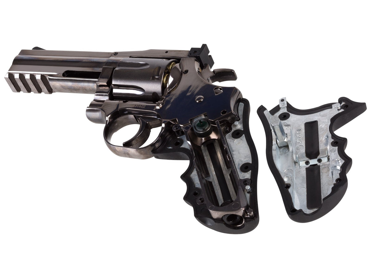 Dan Wesson 715 4" CO2 BB Revolver, Steel Grey, Dart Combo, .177 Caliber - FPS 361 — image 5