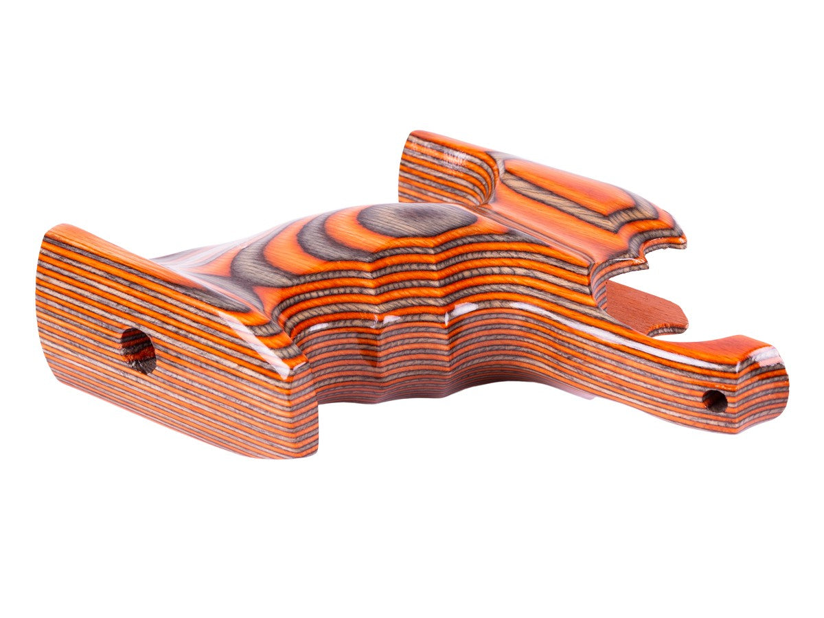 Reximex Grip for RPA Air Pistol, Orange Laminate — image 6