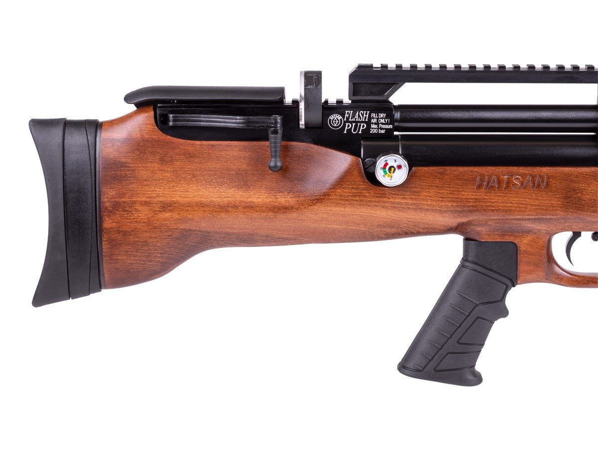 Hatsan FlashPup QE PG PCP Air Rifle, .25 Caliber - FPS 900 — image 7
