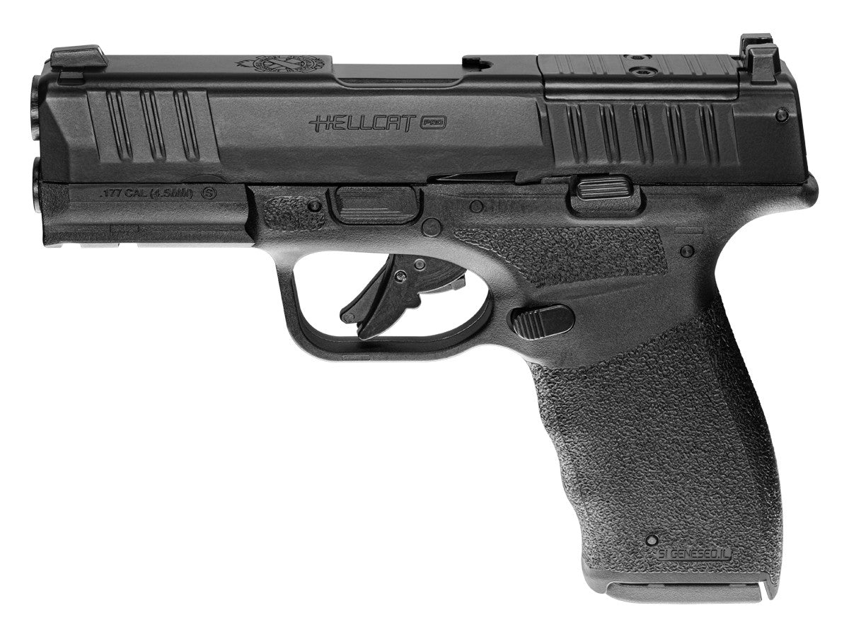 Springfield Armory Hellcat Pro CO2 BB Pistol, .177 Caliber, Black, Red Dot Combo - FPS 390 — image 6